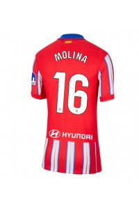 Fotbalové Dres Atletico Madrid Nahuel Molina #16 Dámské Domácí Oblečení 2024-25 Krátký Rukáv